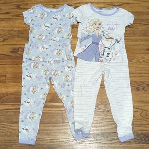 Frozen 4 piece pajama set